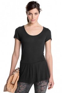 Viskose Schößchen-Shirt