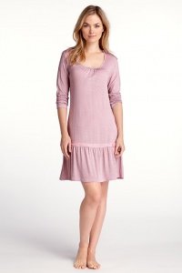 Viskose-Stretch-Nachthemd