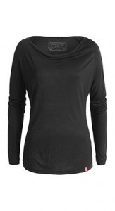 Viskose Wasserfall-Longsleeve