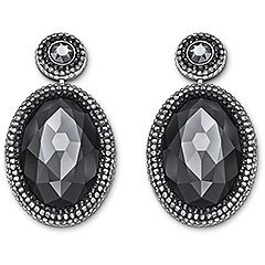 Vita Jet Hematite Ohrhänger