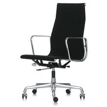 Vitra - Alu-Chair EA 119 Chrom, drehbar,