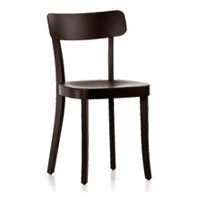 Vitra - Basel Chair, buche schwarz / cho