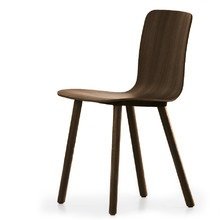 Vitra - Hal Ply Wood, Eiche dunkel, Kuns