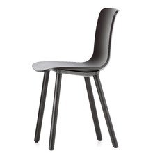 Vitra - Hal Wood Stuhl, schwarz / Eiche,