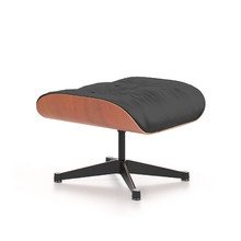 Vitra - Ottoman, Kirschbaum, schwarz, po