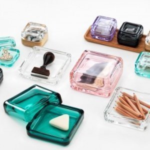 Vitriini Box 108 mm seeblau