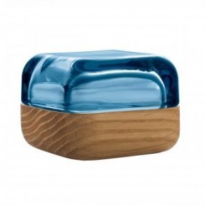 Vitriini Box 60 mm türkisblau eiche