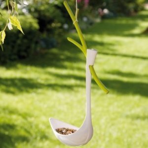 Vogelfutterstation Pi:p senf/weiß