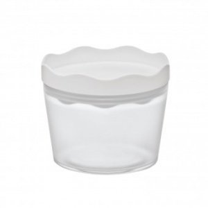 Vorratsdose Prince 0,3L solid weiß