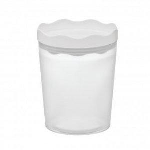 Vorratsdose Prince 0,75L solid weiß