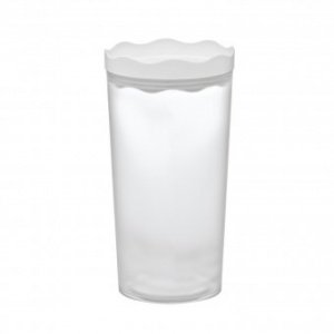 Vorratsdose Prince 1L solid weiß