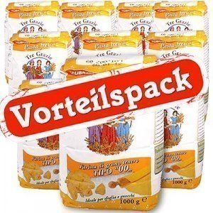 Vorteilspaket 10 kg Pastamehl Tre Grazie