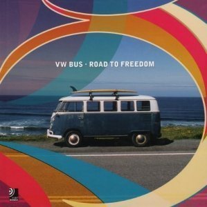 VW Bus - Road To Freedom ...Fotobildband