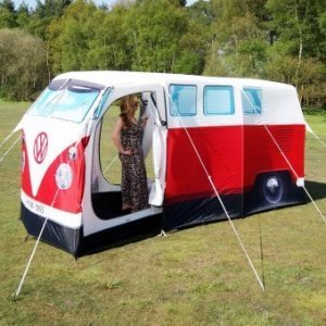 VW-Bus Zelt rot