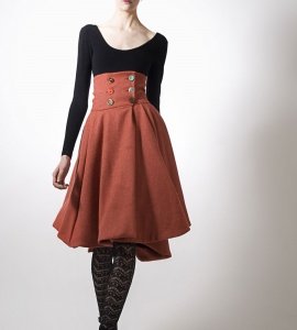 WATTEAU - ROCK UND CAPE   2 IN 1