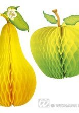 Wabendeko 2er Set Früchte