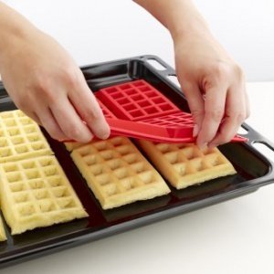 Waffel Backform 2er Set