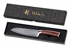 Wakoli Santoku Damastmesser - Edib