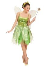 Wald Fee Damenkostüm Elfe grün
