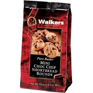 Walkers Mini Choc Chip Shortbread Rounds