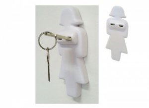 Wand Schlüsselhalter - Woman