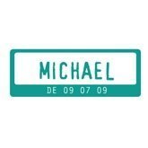 Wandaufkleber Kinderzimmer (L) numberpla