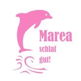 Wandaufkleber Kinderzimmer (XL) dolphin