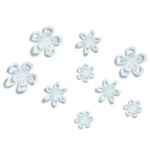 Wanddeko BLOOMA 470146-660 Weiss von Umb