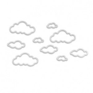 Wanddeko NIMBUS 470135-660 weiss von Umb