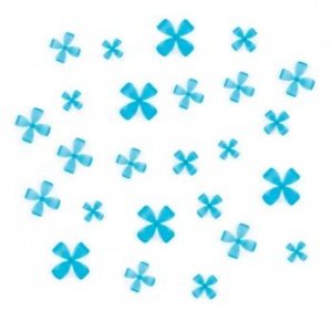 Wanddeko Wallflower 470040-052 sky blue 