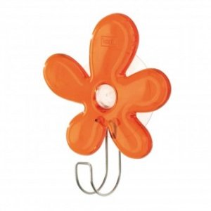 Wandhaken A-pril transparent orange