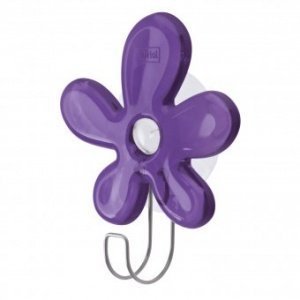 Wandhaken A-pril transparent pflaume