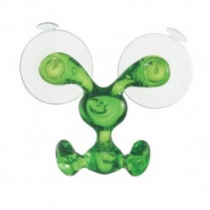 Wandhaken Bunny transparent grün