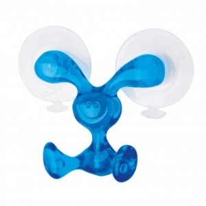 Wandhaken Bunny transparent karibikblau