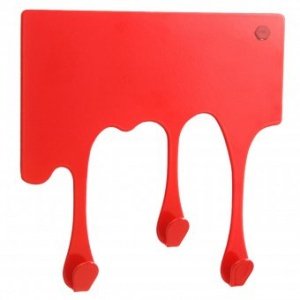 Wandhaken Drop XS rot