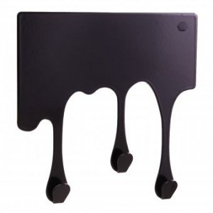 Wandhaken Drop XS schwarz