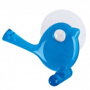 Wandhaken Pi:p transparent karibikblau