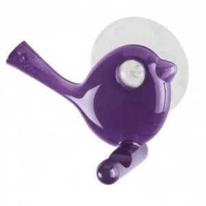 Wandhaken Pi:p transparent pflaume