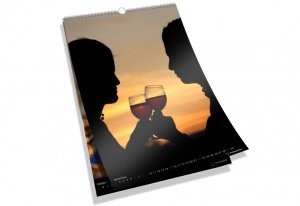 Wandkalender A2 hoch