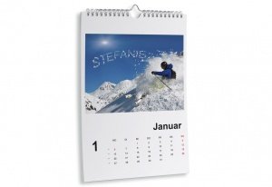 Wandkalender A4 & Name