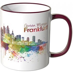 Tasse Guten Morgen Frankfurt mit Skyline