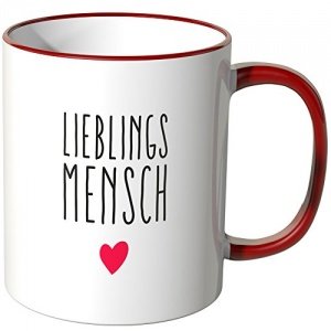 Tasse Spruch Lieblingsmensch