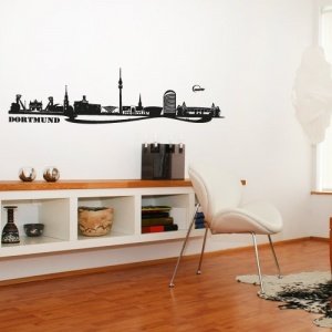 Wandtattoo Skyline Dortmund