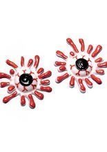 Wandkletterer blutiges Auge