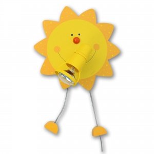 Wandleuchte Sonne