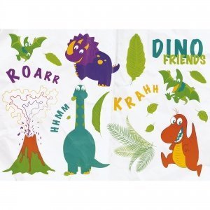 Wandsticker "Dinos"