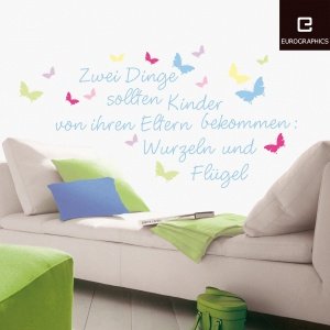 Wandsticker "Wurzeln & Flügel"