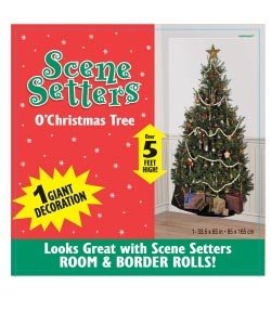 Wandszenario/ Dekofolie *Weihnachtsbaum*