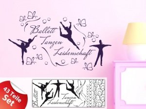 Wandtattoo Aufkleber Tattoo Set für Kind