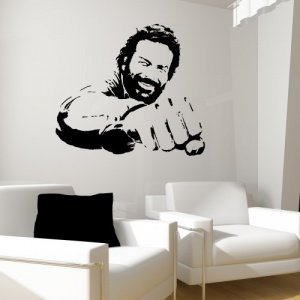 Wandtattoo Wandaufkleber Stick Bud Spencer